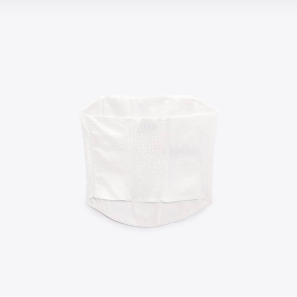 Zara embroidered corset top - Picture 9 of 11